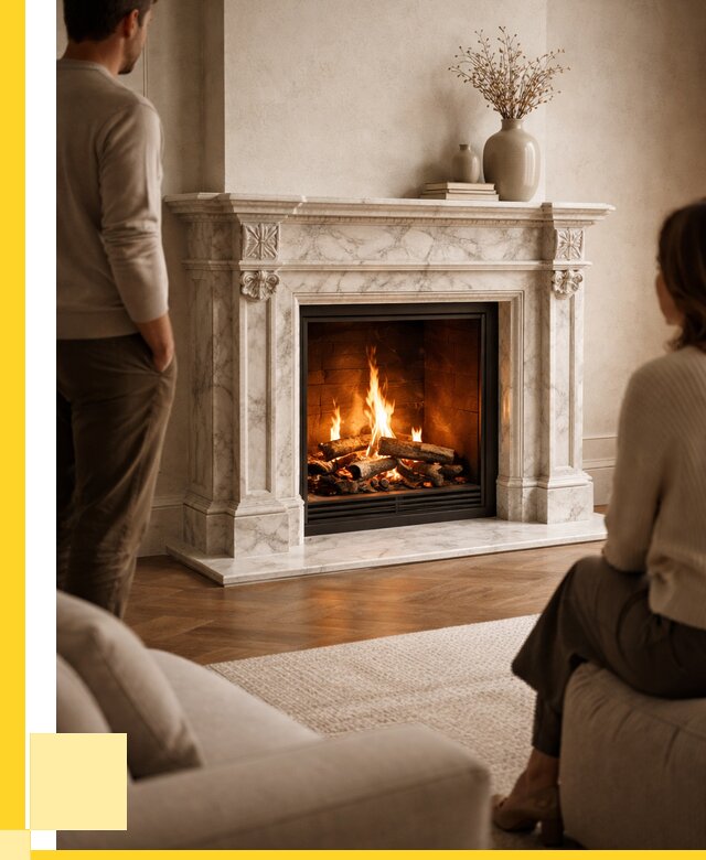 Мраморные камины под ключ в Тольятти от 258550 р. | ЭриданТля