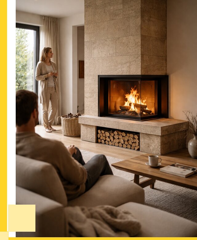 Угловые камины из кирпича установка в Тольятти от 155130 р. ЭриданТля