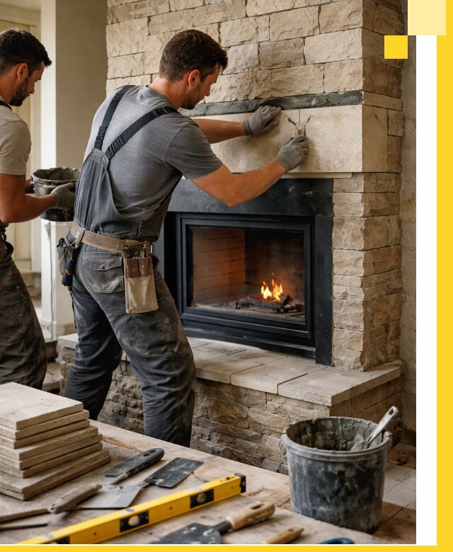 Проектирование и установка открытых каминов в Тольятти