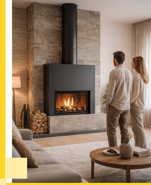 Закрытые камины под ключ в Тольятти от 124104 р., ЭриданТля