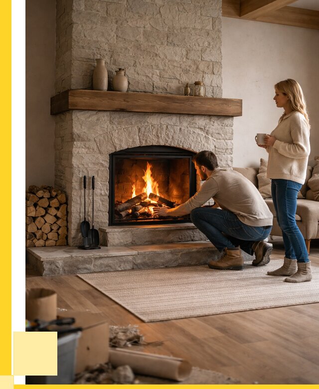 Камины для загородного дома в Тольятти от 361970 р., ЭриданТля