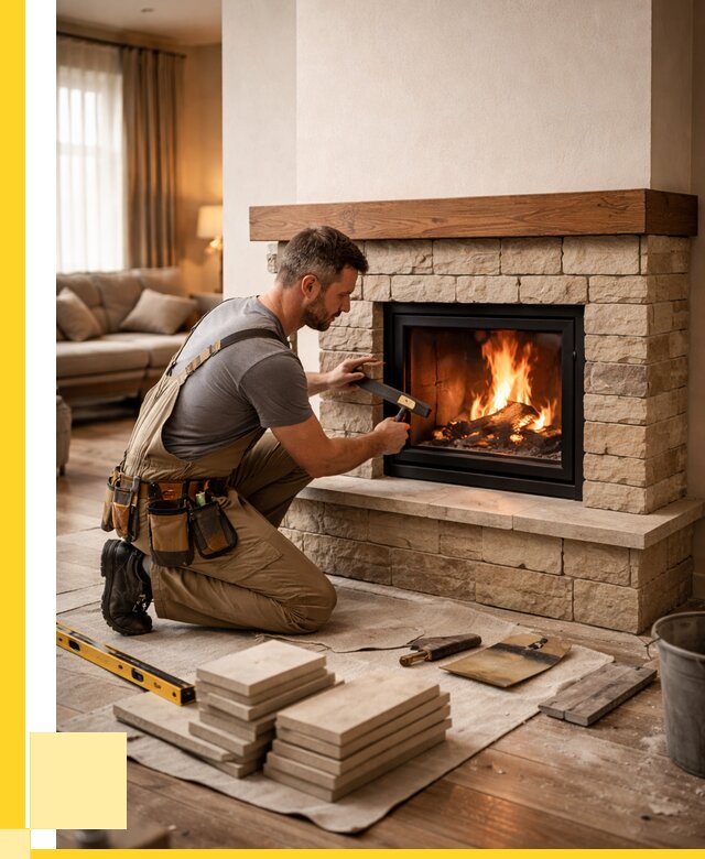 Строительство каминов в Тольятти от 155130 р., ЭриданТля - под ключ