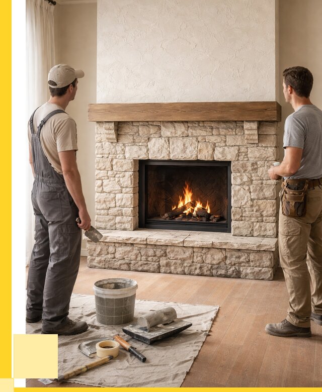 Отделка каминов в Тольятти от 6722 р. под ключ | ЭриданТля