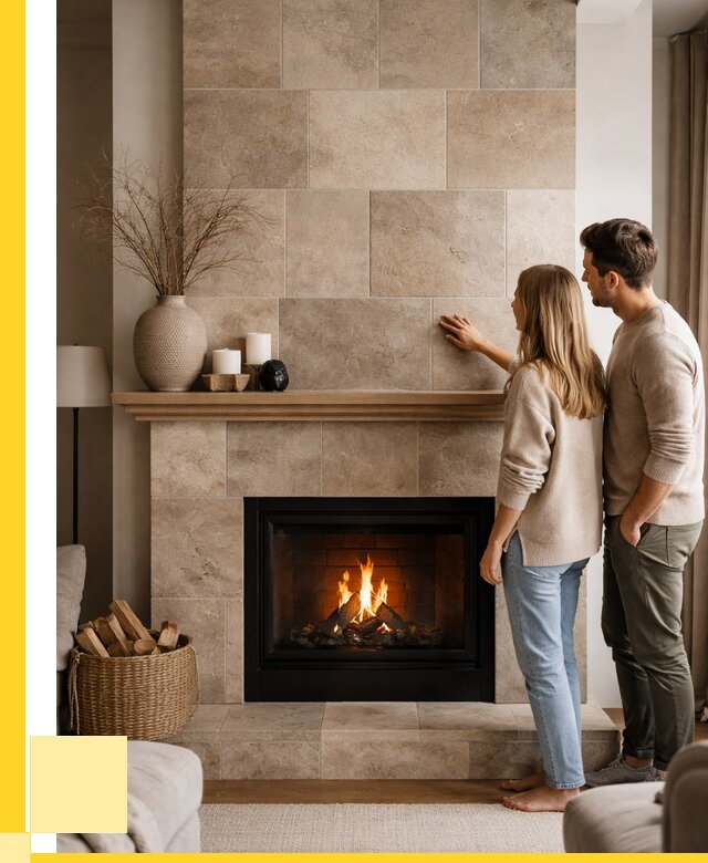 Облицовка каминов керамогранитом в Тольятти от 4654 р. | ЭриданТля