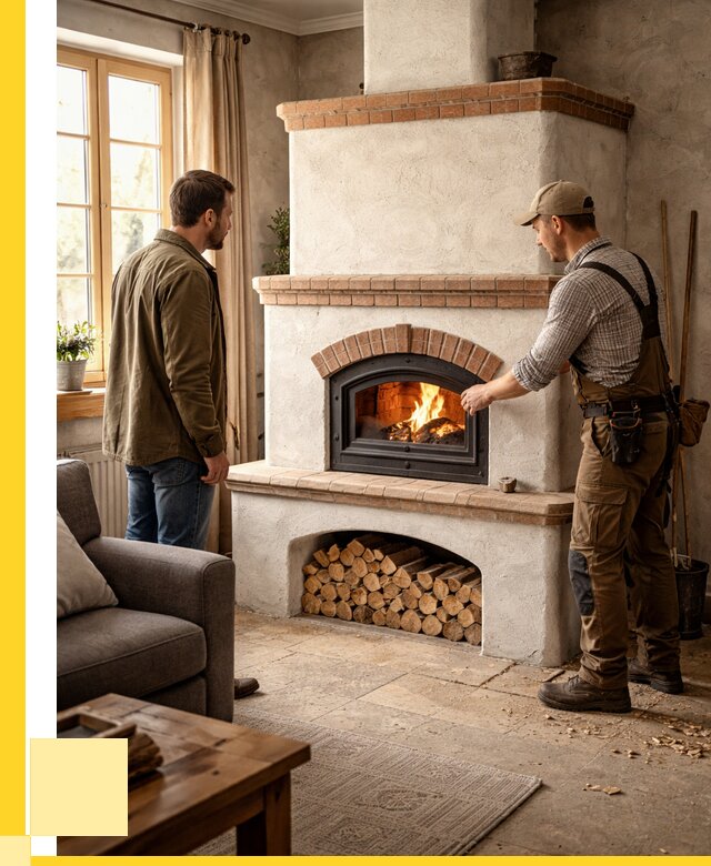 Печи камины в Тольятти: кирпичные, изразцовые от 62052 р. | ЭриданТля