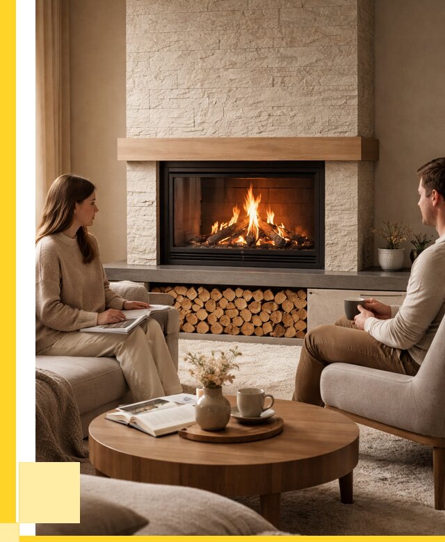 Камины со стеклом в Тольятти от 186156 р. | ЭриданТля — топки 3 стекла