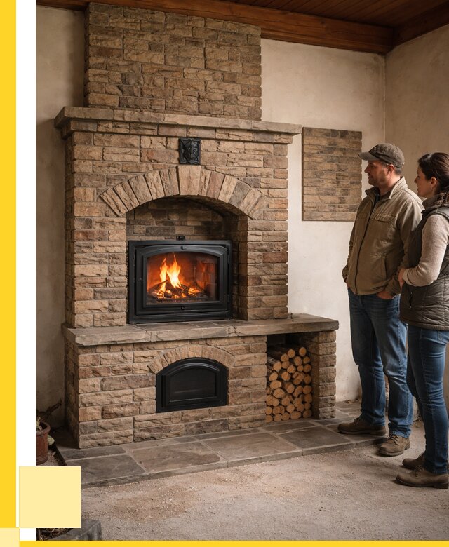 Кирпичная печь под ключ в Тольятти от 155130 р. | ЭриданТля