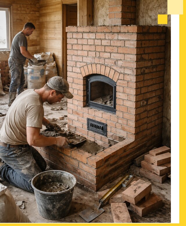 Профессиональное строительство печей в Тольятти под ключ