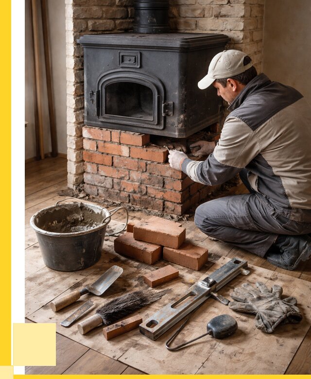 Ремонт печей в Тольятти от 12410 р., услуги печника ЭриданТля