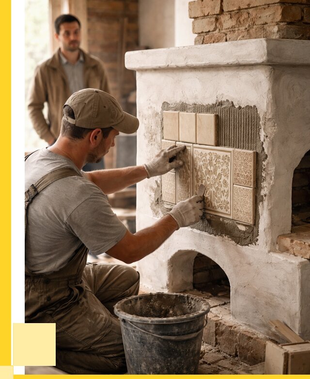 Отделка печей и банных печей в Тольятти от 36197 р. | ЭриданТля