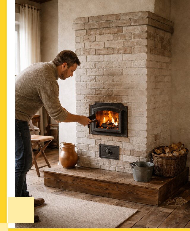 Печь голландка из кирпича в Тольятти от 87907 р. | ЭриданТля