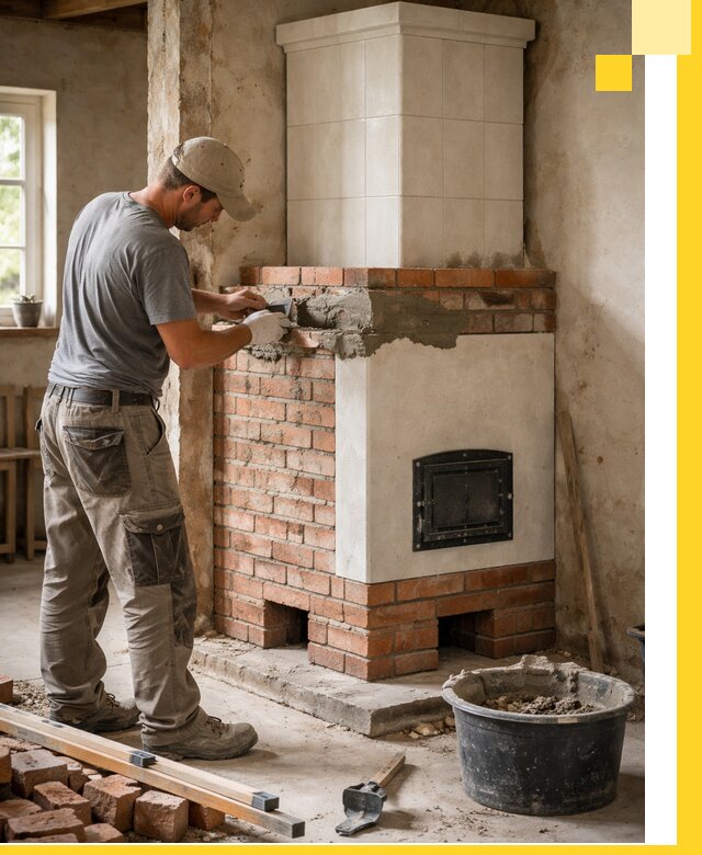 Изготовление и установка печей-голландок под ключ в Тольятти