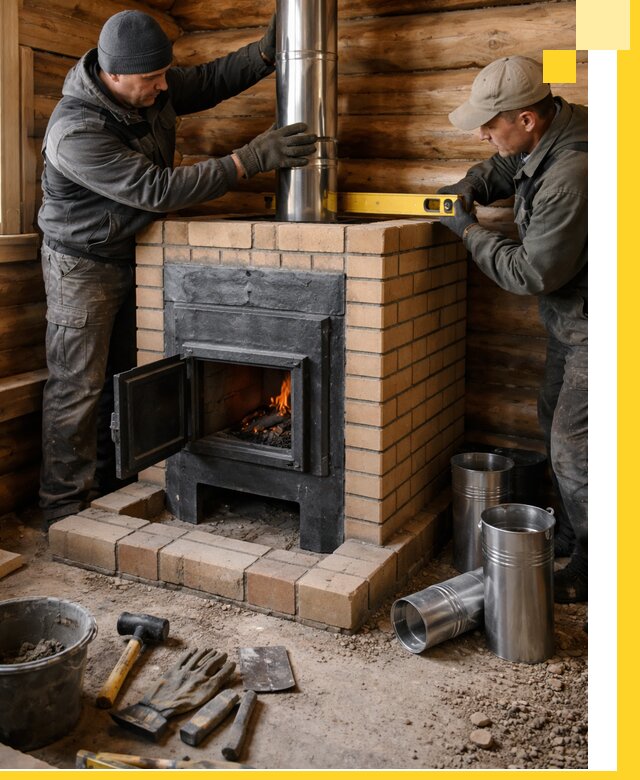 Проектирование, изготовление и установка банных печей в Тольятти