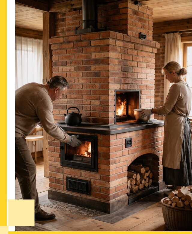 Печи для загородного дома под ключ в Тольятти от 82736 р. | ЭриданТля