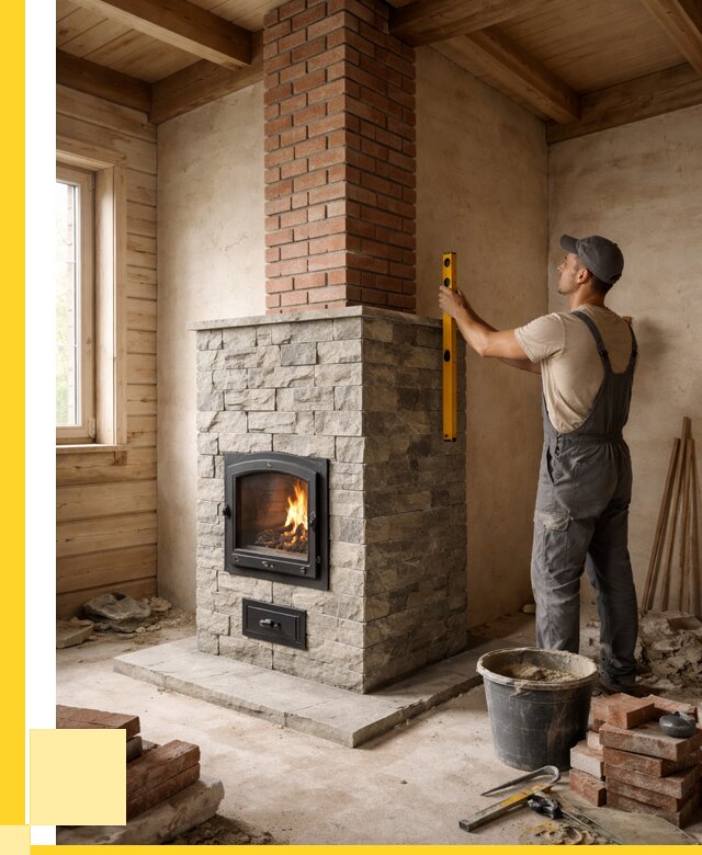 Печи и дымоходы под ключ в Тольятти от 46539 р., ЭриданТля