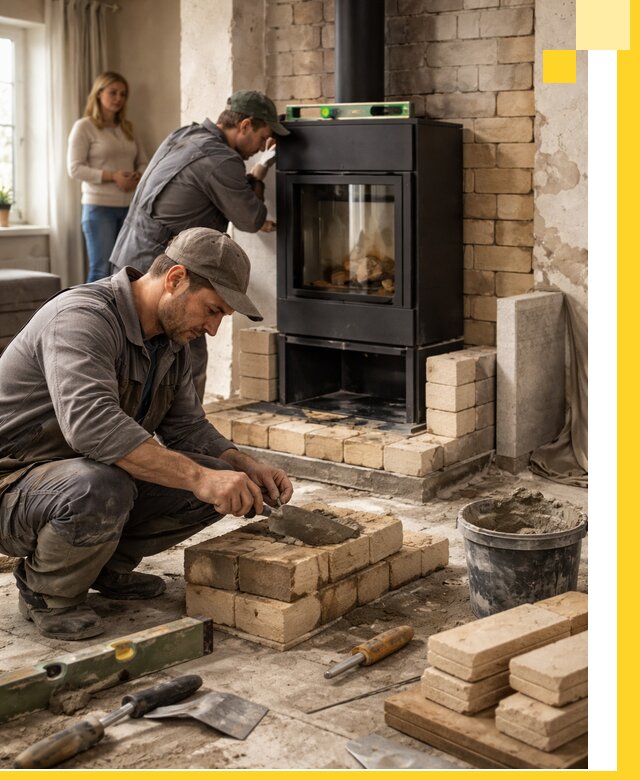 Печи и камины под ключ: проект, установка в Тольятти