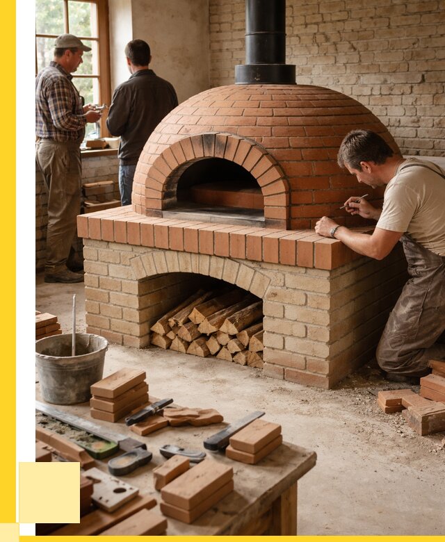 Помпейская печь дровяная для пиццы в Тольятти | ЭриданТля от 206840 р.