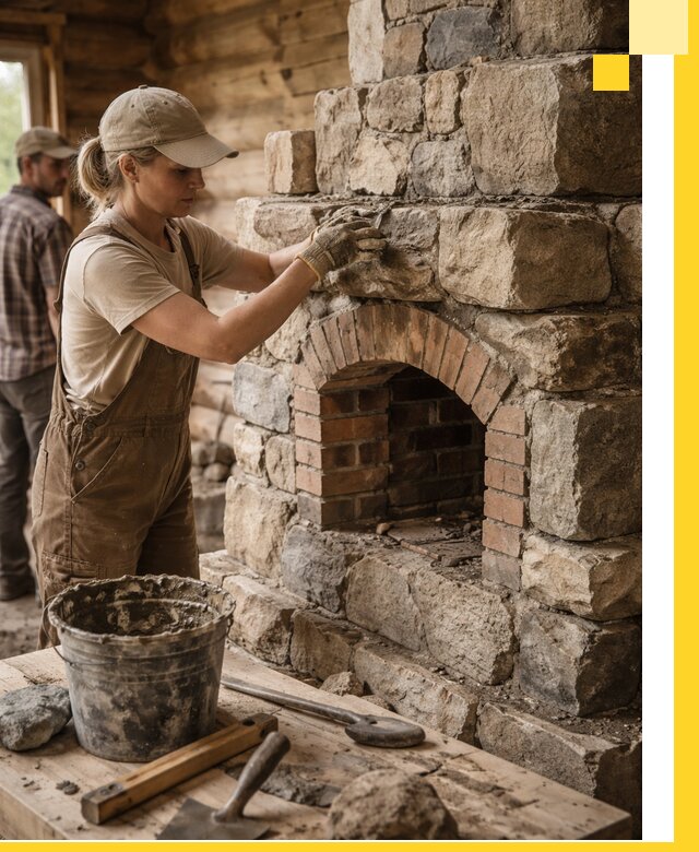 Каменные печи на заказ и монтаж в Тольятти, долговечные решения