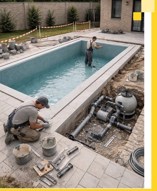 Строительство бассейнов под ключ в Тольятти: проекты и монтаж