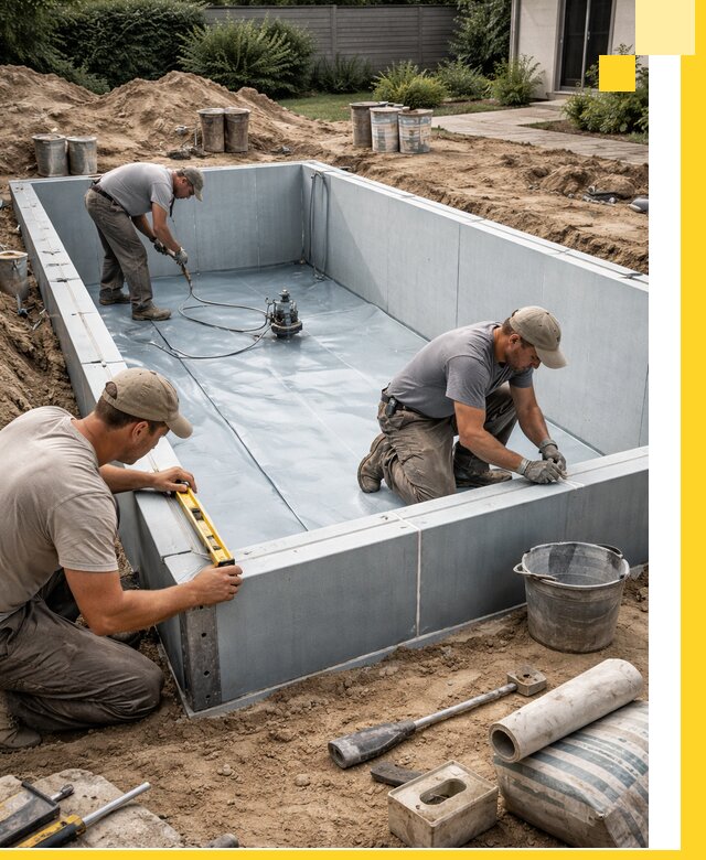 Профессиональный монтаж бассейнов под ключ в Тольятти с гарантией