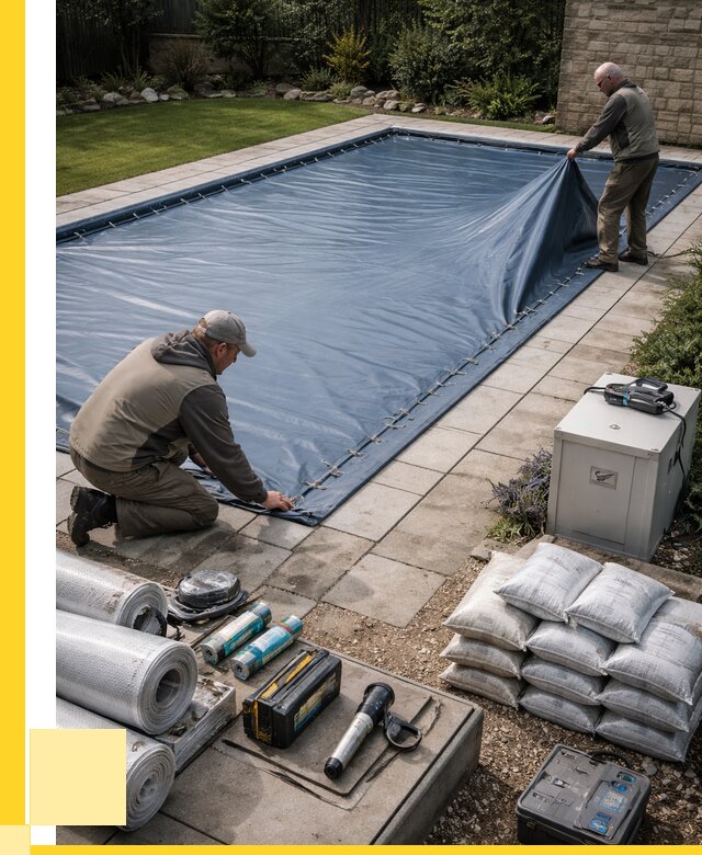 Консервация бассейнов в Тольятти под ключ от 6722 р. | ЭриданТля