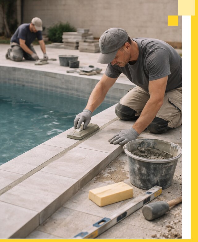 Отделка бассейнов в Тольятти: декоративная отделка и гидроизоляция