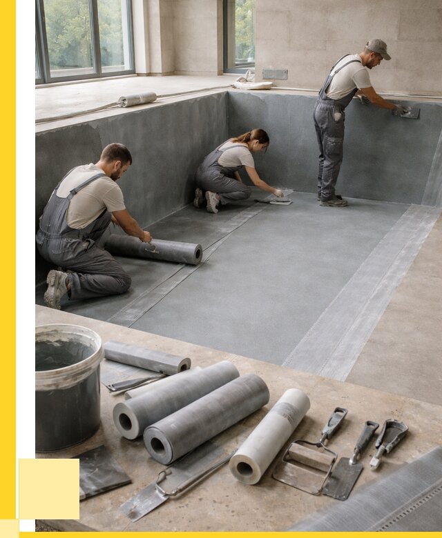 Гидроизоляция бассейнов в Тольятти от 2068 р., ЭриданТля