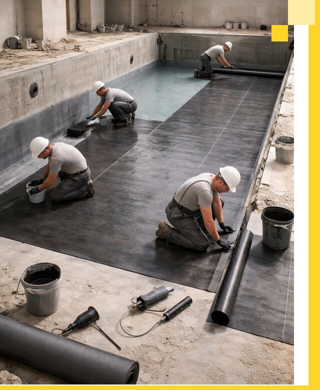 Профессиональная гидроизоляция бассейнов и чаш в Тольятти под ключ