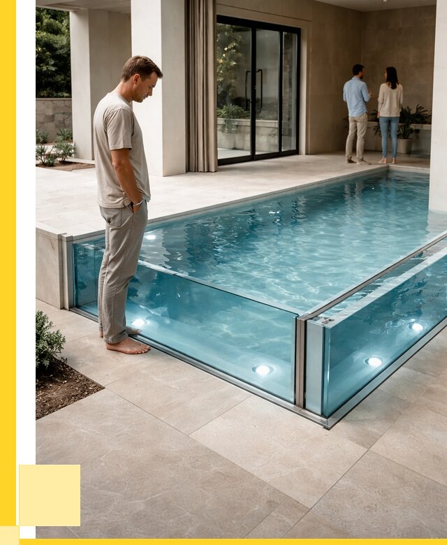 Стеклянные бассейны в Тольятти от 1241040 р. | ЭриданТля — мозаика