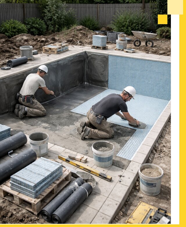 Проектирование и строительство стационарных бассейнов в Тольятти