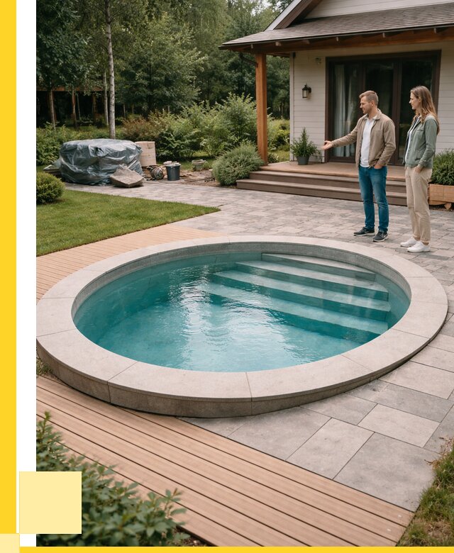 Бассейн на даче под ключ в Тольятти от 206840 р., ЭриданТля