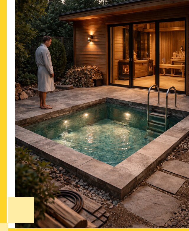 Бани с бассейном под ключ в Тольятти от 98249 р. | ЭриданТля