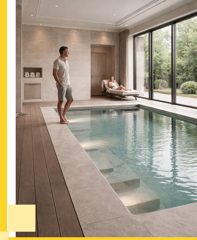 Бассейны в коттедже под ключ в Тольятти от 1241040 р. | ЭриданТля