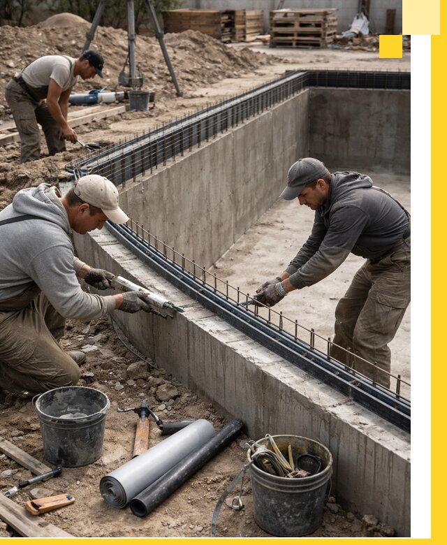 Качественный монтаж чаши бассейна в Тольятти под ключ с гарантией