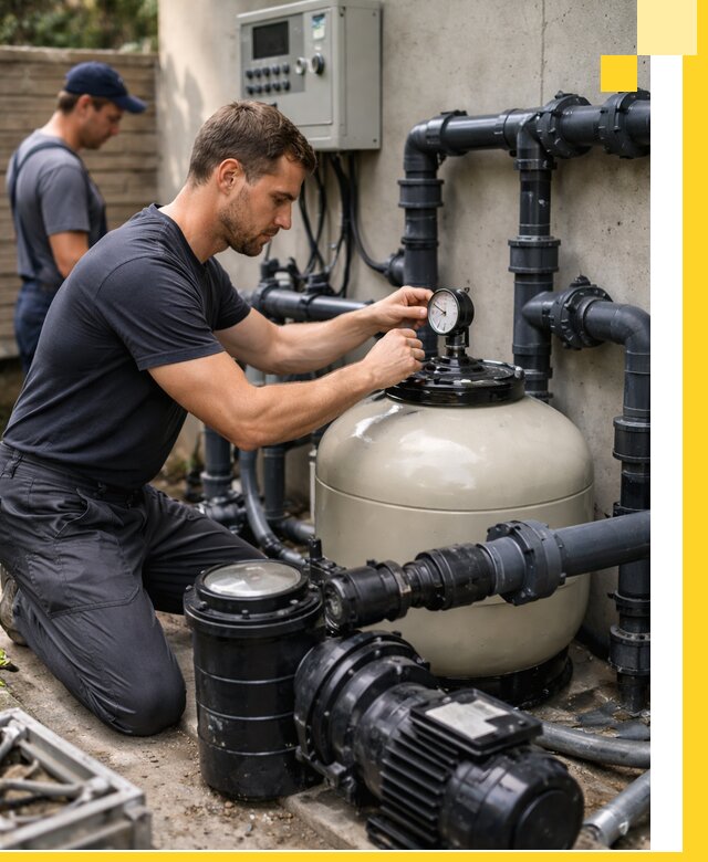 Поставка и монтаж фильтровального оборудования для бассейнов в Тольятти