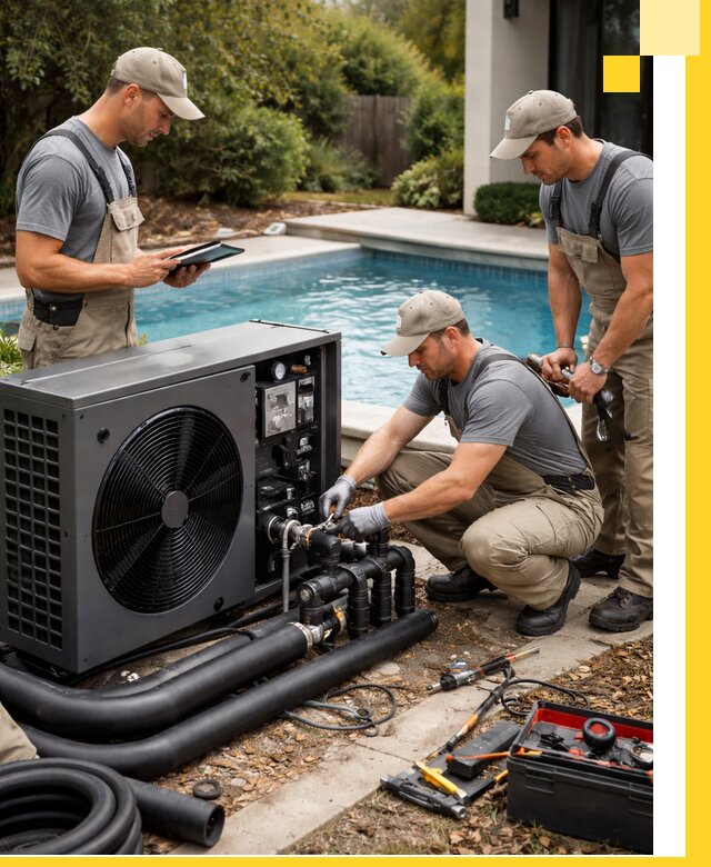 Проектирование и установка тепловых насосов для бассейнов в Тольятти