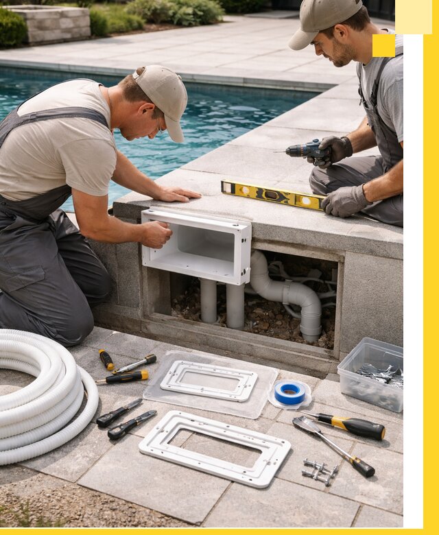 Поставка и установка скиммеров для бассейнов в Тольятти