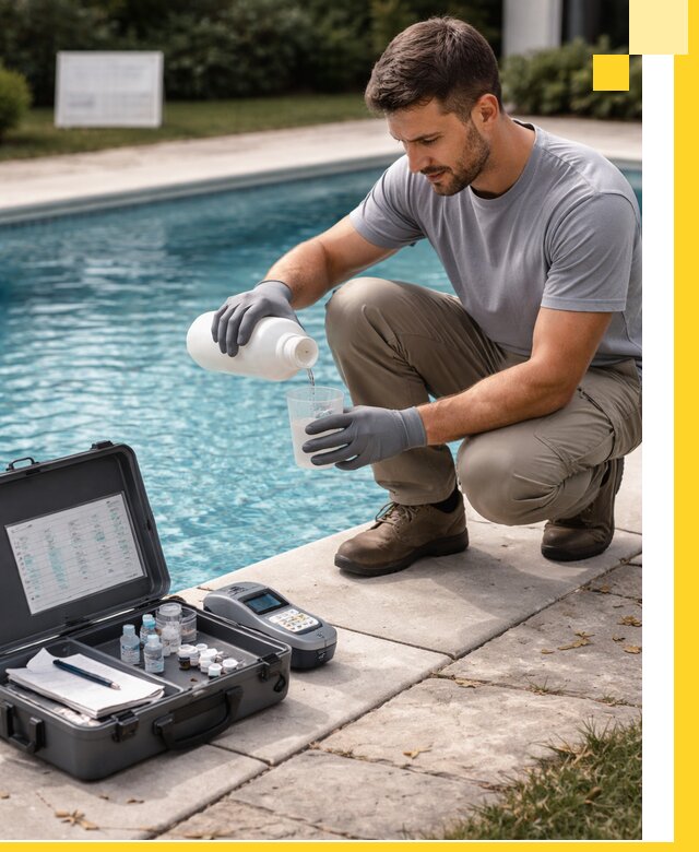 Профессиональная дезинфекция воды в бассейне в Тольятти