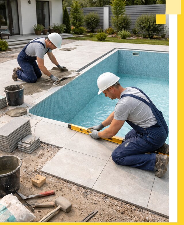 Строительство и монтаж плавательных бассейнов под ключ в Тольятти