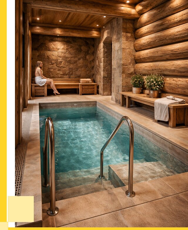 Аренда бани с бассейном в Тольятти от 1551300 р. | ЭриданТля