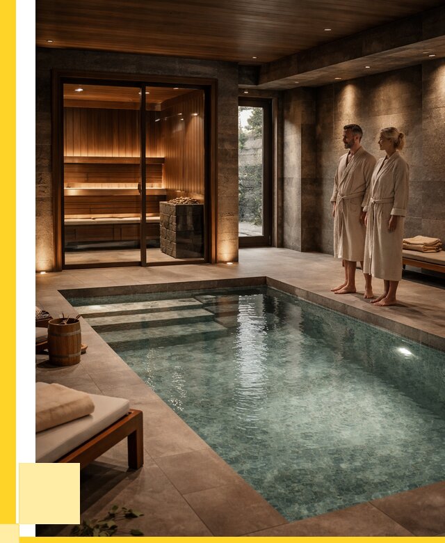 Сауна с большим бассейном в Тольятти от 1241040 р. ЭриданТля