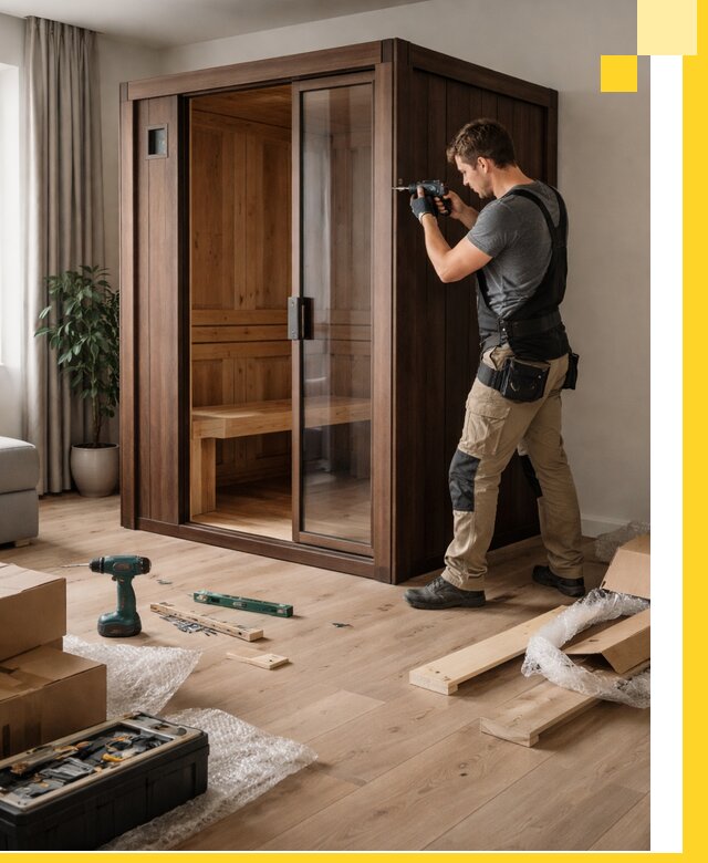 Установка и производство мини саун под ключ в Тольятти