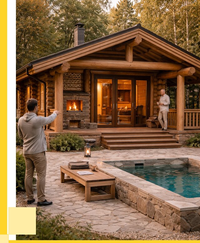 Проекты бань и хамам в Тольятти от 25855 р. | ЭриданТля