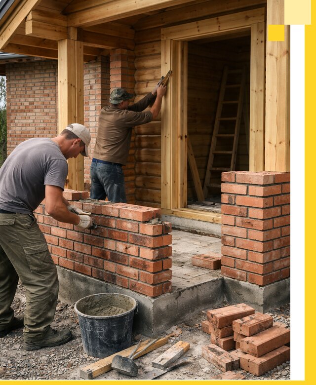 Строительство кирпичных бань под ключ в Тольятти с гарантией качества