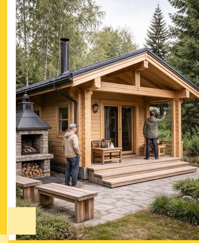 Деревянные бани под ключ в Тольятти от 465390 р. | ЭриданТля