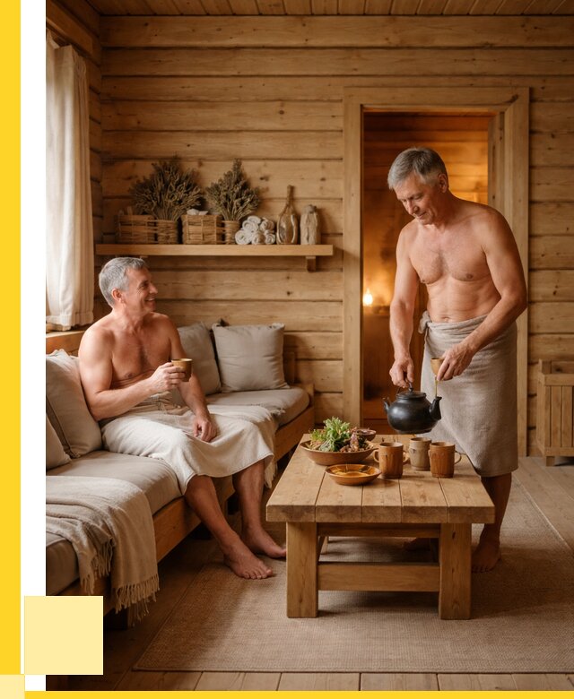 Бани с комнатой отдыха под ключ в Тольятти от 465390 р. | ЭриданТля