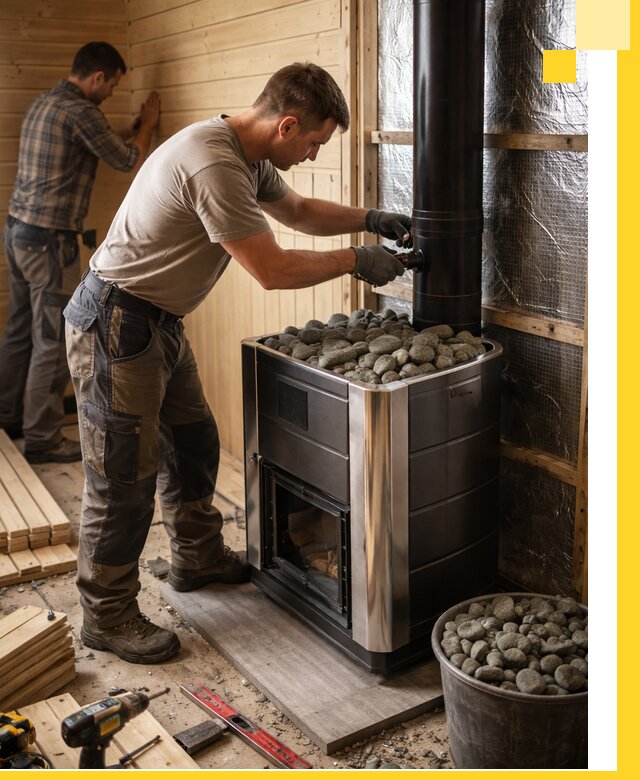 Проектирование и строительство парилок для бани в Тольятти под ключ