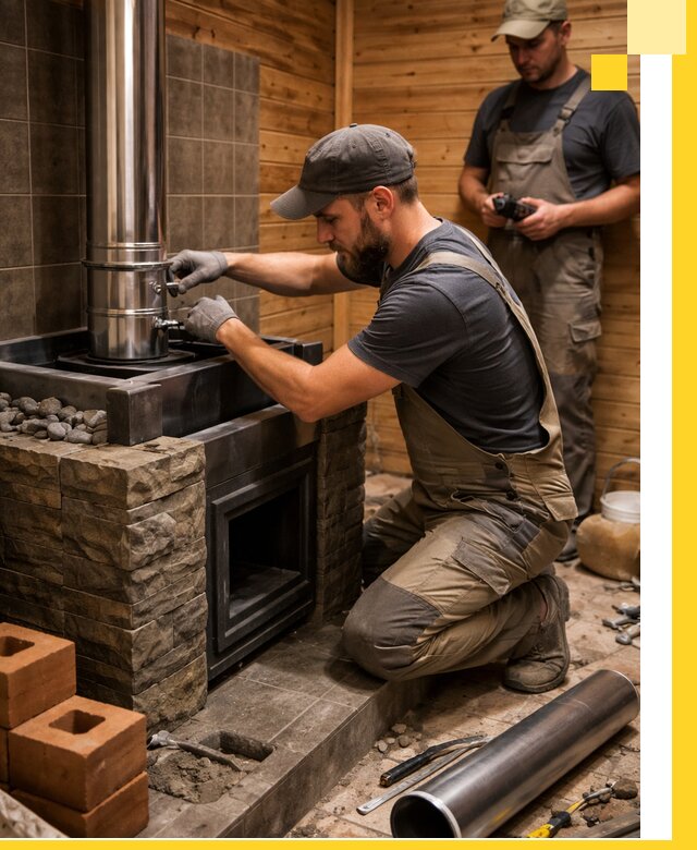 Изготовление и установка банных печей под ключ в Тольятти