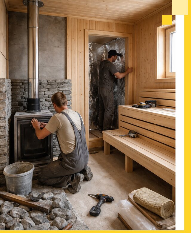 Строительство и изготовление бань под ключ в Тольятти