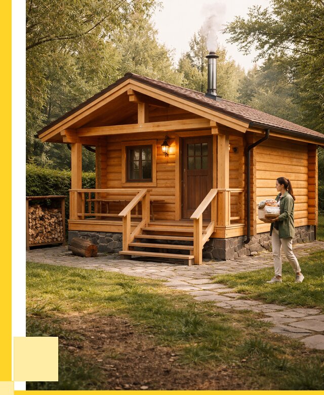 Купить баню под ключ в Тольятти от 672230 р. | ЭриданТля